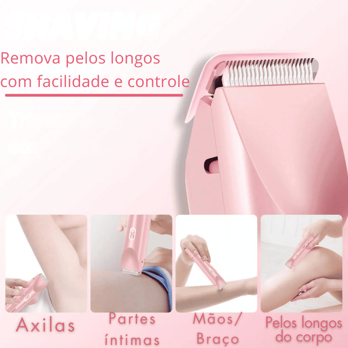 Depilador 2 em 1 FastShaver [DEPILAÇÃO COMPLETA EM SEGUNDOS] + BRINDES