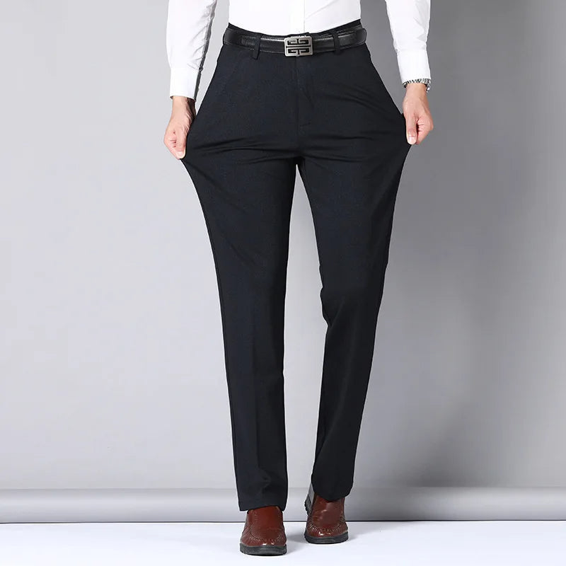 COMPRE 1 E LEVE 2 |  Calça Social Clássica Alfaiataria Gentleman 2024 + Brinde Cinto
