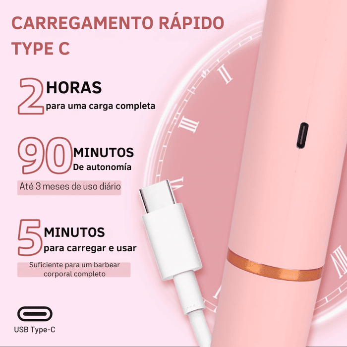 Depilador 2 em 1 FastShaver [DEPILAÇÃO COMPLETA EM SEGUNDOS] + BRINDES