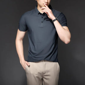 Camiseta Masculina Anti Amassado, Anti Odor e Ultra Confortável