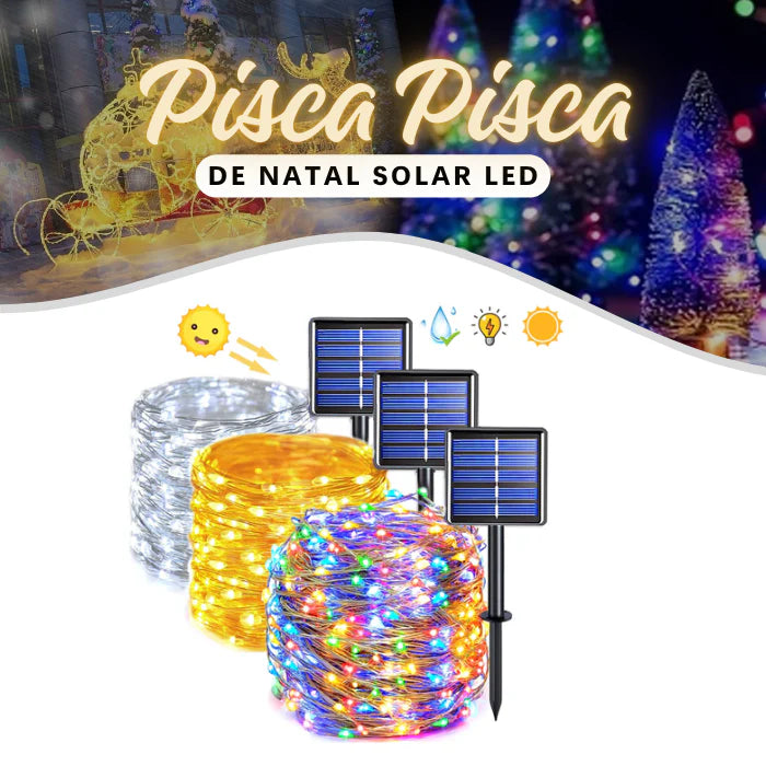 Pisca Pisca NATAL Solar LED™