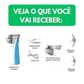 Inalador Nebulizador Portátil Easy