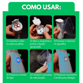 Inalador Nebulizador Portátil Easy