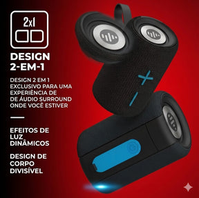 Caixa de Som Bluetooth Magnética 2 em 1 | SoundLink Duo™