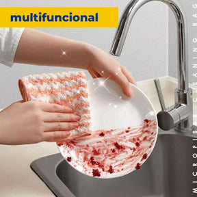 (Compre 5 Ganhe 10) Panos Mágicos® - Microfibra Macia para Limpeza Perfeita Premium 2023 - Frete Grátis