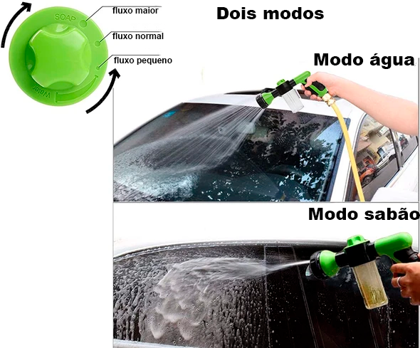 Pistola de Água Mimus - 8 em 1