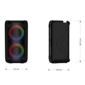 Caixa de som Bluetooth Potente com LED RGB TWS Estéreo XDG-96.