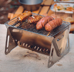 Churrasqueira Portátil InoxGrill Mimus [AÇO INOXIDÁVEL]