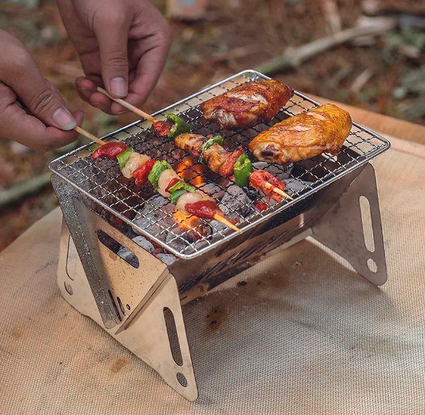 Churrasqueira Portátil InoxGrill Mimus [AÇO INOXIDÁVEL]