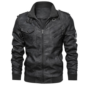 Jaqueta Masculina de Couro