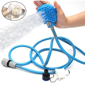 Chuveiro para cães massageador