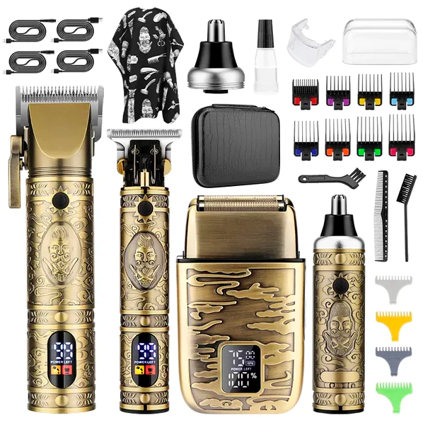 [COMPRE 1 LEVE 3] Kit Barbeador Profissional Original HairTrimmer® - BLACK FRIDAY