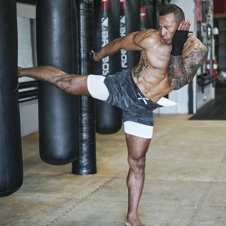 Bermuda Masculina Dry Fit Para Treino 2 em 1 | Short Profissional