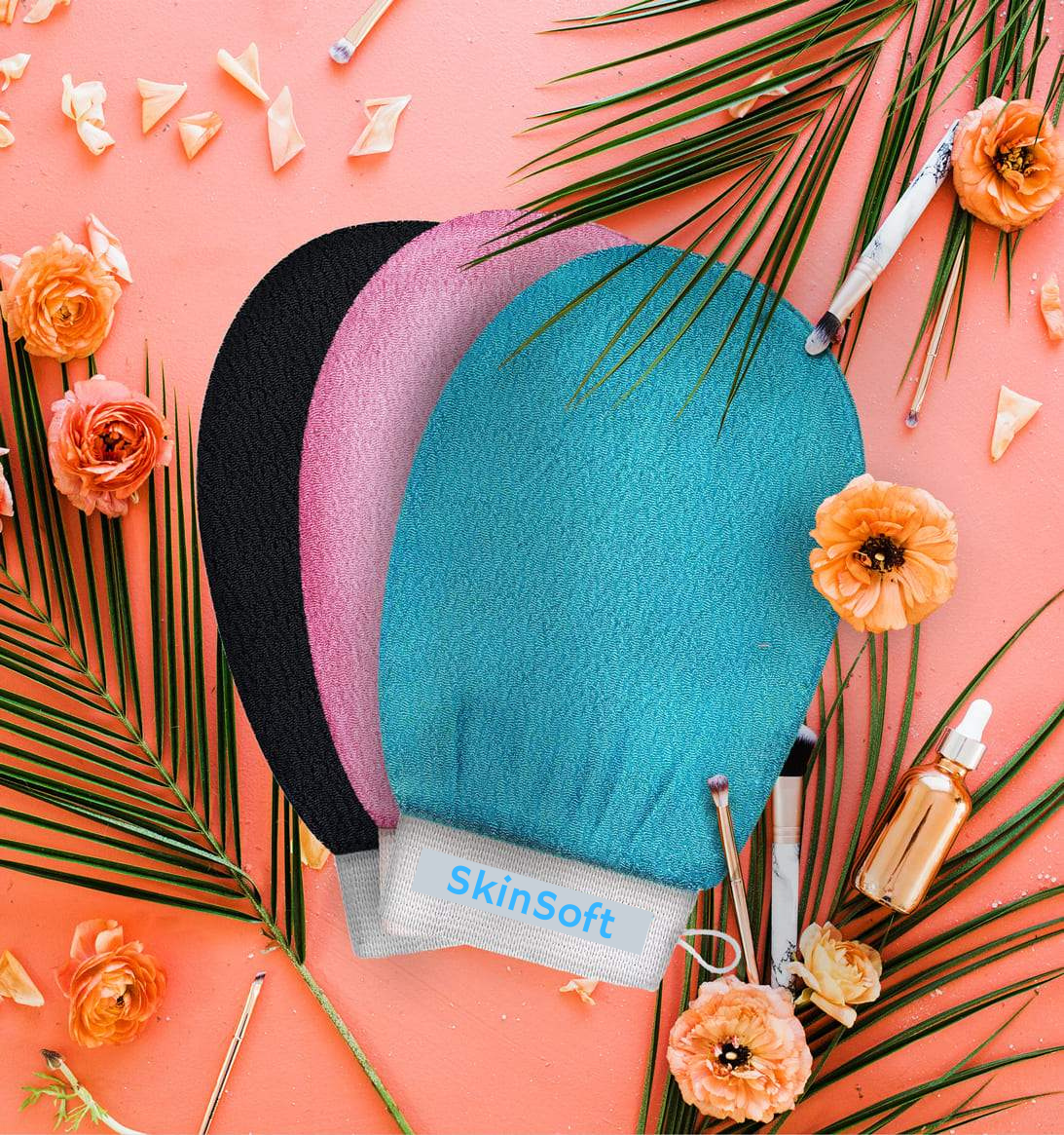 Luvas Esfoliantes de Banho SkinSoft