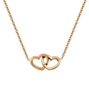 Colar com Caixa Rotativa Surpresa - Rosa Amor Eterno