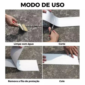 Super Fita Impermeável UltraBonde™ - A Solução Completa Para Vazamentos
