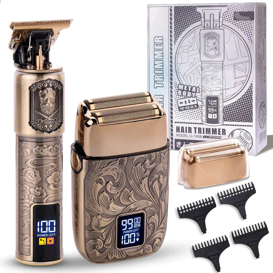 [COMPRE 1 LEVE 3] Kit Barbeador Profissional Original HairTrimmer® - BLACK FRIDAY