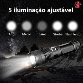 Lanterna A prova d'água Laser Pro Titanium® - Uma das mais Potente do Mundo [50% OFF] SOMENTE HOJE!